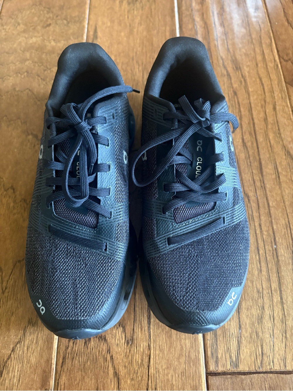 ON Running Cloudgo Shoes Black Eclipse Size 7 - Picture 4 of 9
